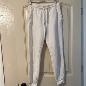 White Women’s Jogger Pants